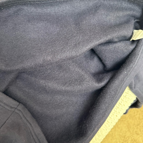 Bershka Navy Cropped Tennis Graphic Sweatshirt with Cream Print - Picture 10 of 11